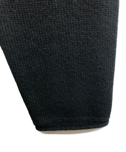 MUJI LABO（ムジラボ）MUJI Labo (ムジラボ) 自然の色を生かして染色したカシミヤクルーネックセーター ブラック サイズ:Lの古着・服飾アイテム