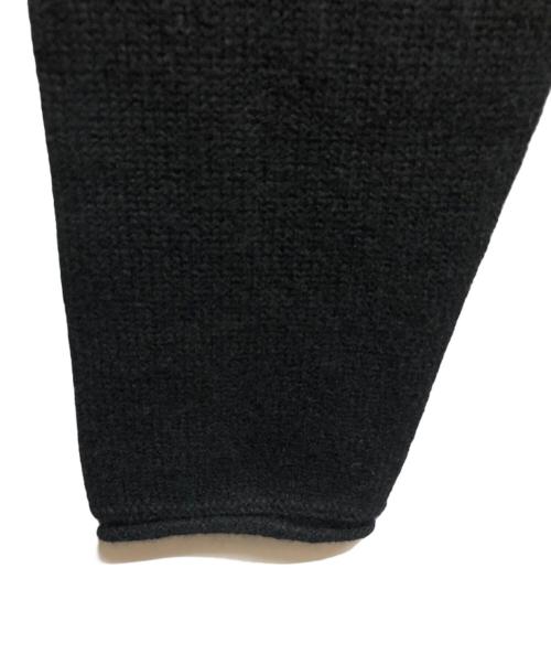 MUJI LABO（ムジラボ）MUJI LABO (ムジラボ) 自然の色を生かして染色したカシミヤクルーネックセーター ブラック サイズ:Mの古着・服飾アイテム