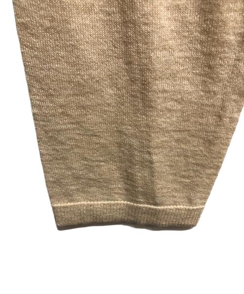 MUJI LABO（ムジラボ）MUJI Labo (ムジラボ) 自然のまんまの色カシミヤクルーネックセーター ベージュ サイズ:Lの古着・服飾アイテム