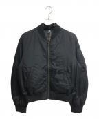 MUJI LABOムジラボ）の古着「MA-1 ダウンブルゾン」｜ブラック