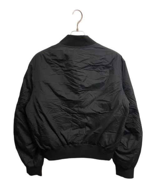 MUJI LABO（ムジラボ）MUJI Labo (ムジラボ) MA-1 ダウンブルゾン ブラック サイズ:Mの古着・服飾アイテム