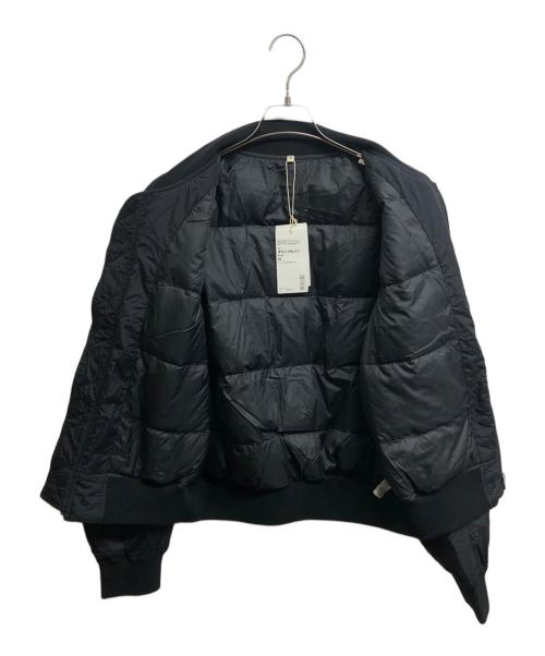 MUJI LABO（ムジラボ）MUJI Labo (ムジラボ) MA-1 ダウンブルゾン ブラック サイズ:Mの古着・服飾アイテム