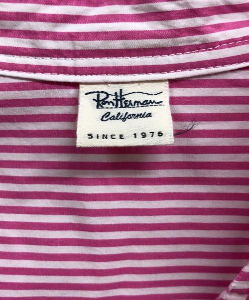 Ron Herman（ロンハーマン）Ron Herman (ロンハーマン) シャツワンピース ピンク サイズ:XSの古着・服飾アイテム
