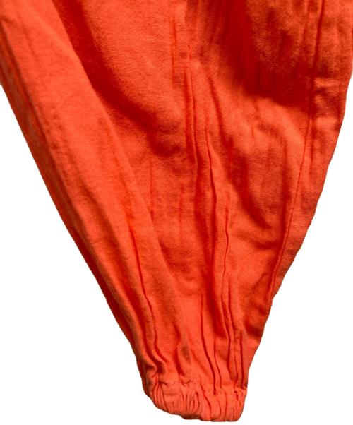 BEARDSLEY（ビアズリー）BEARDSLEY (ビアズリー) シフォンデニムギャザーワンピース オレンジ 未使用品の古着・服飾アイテム