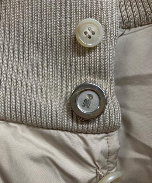 valstarino（ヴァルスタリーノ）valstarino (ヴァルスタリーノ) 中綿ジャケット ベージュ サイズ:44の古着・服飾アイテム