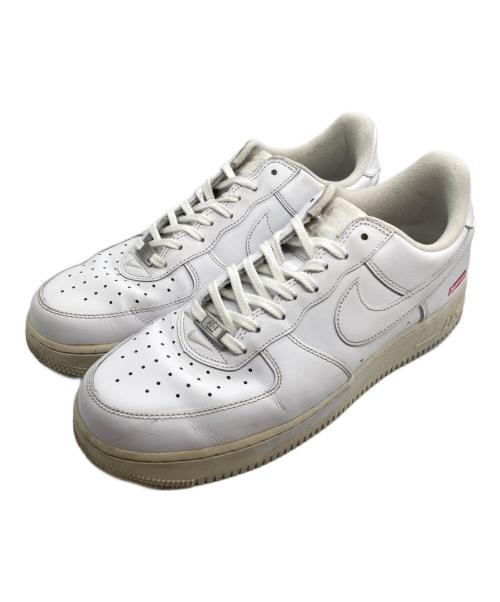 NIKE（ナイキ）NIKE (ナイキ) SUPREME (シュプリーム) AIR FORCE 1 LOW ローカットスニーカー ホワイト サイズ:US10の古着・服飾アイテム