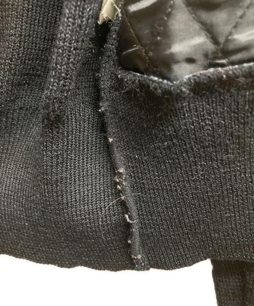 JUNIOR GAULTIER（ジュニアゴルチエ）JUNIOR GAULTIER (ジュニアゴルチエ) 切替キルティングジャケット ブラック サイズ:40の古着・服飾アイテム
