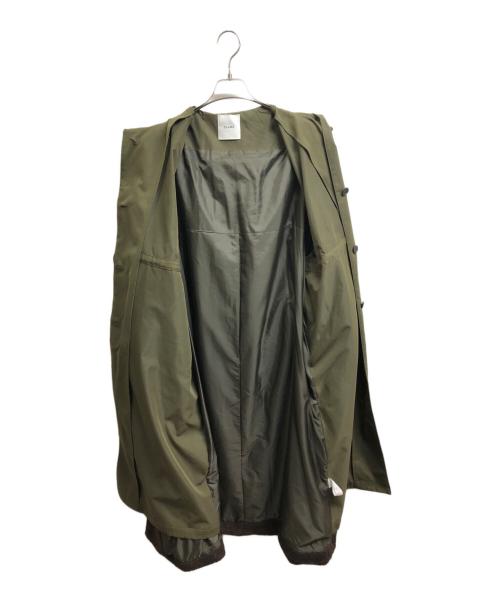CLANE（クラネ）CLANE (クラネ) MILITARY LAYER BOA COAT グリーン×ブラウン サイズ:2の古着・服飾アイテム