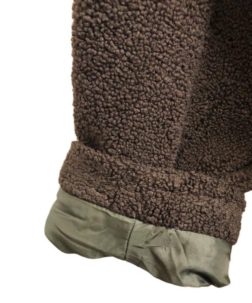 CLANE（クラネ）CLANE (クラネ) MILITARY LAYER BOA COAT グリーン×ブラウン サイズ:2の古着・服飾アイテム