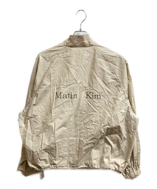 Matin Kim（マーティン・キム）Matin Kim (マーティン・キム) ジップジャケット ベージュ サイズ:FREEの古着・服飾アイテム