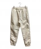 JOHN LAWRENCE SULLIVANジョン ローレンス サリバン）の古着「Moire jacquard track pants」｜ホワイト