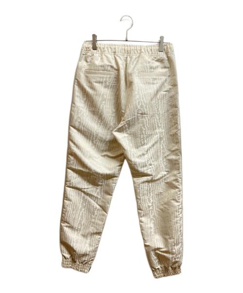 JOHN LAWRENCE SULLIVAN（ジョン ローレンス サリバン）JOHN LAWRENCE SULLIVAN (ジョン ローレンス サリバン) Moire jacquard track pants ホワイト サイズ:46の古着・服飾アイテム