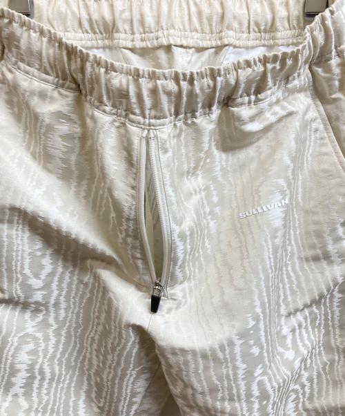 JOHN LAWRENCE SULLIVAN（ジョン ローレンス サリバン）JOHN LAWRENCE SULLIVAN (ジョン ローレンス サリバン) Moire jacquard track pants ホワイト サイズ:46の古着・服飾アイテム