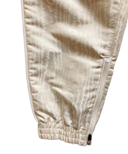 JOHN LAWRENCE SULLIVAN（ジョン ローレンス サリバン）JOHN LAWRENCE SULLIVAN (ジョン ローレンス サリバン) Moire jacquard track pants ホワイト サイズ:46の古着・服飾アイテム