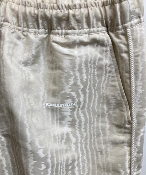 JOHN LAWRENCE SULLIVAN（ジョン ローレンス サリバン）JOHN LAWRENCE SULLIVAN (ジョン ローレンス サリバン) Moire jacquard track pants ホワイト サイズ:46の古着・服飾アイテム