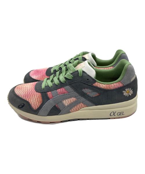 asics（アシックス）asics (アシックス) GT-II グレー×ピンク サイズ:US9の古着・服飾アイテム