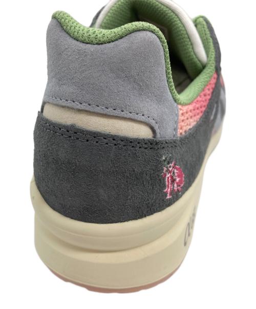 asics（アシックス）asics (アシックス) GT-II グレー×ピンク サイズ:US9の古着・服飾アイテム