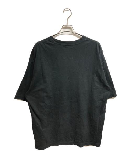 Maison MIHARA YASUHIRO（メゾン ミハラ ヤスヒロ）Maison MIHARA YASUHIRO (メゾン ミハラ ヤスヒロ) SMILY FACE PRINTED TEE ブラック サイズ:48の古着・服飾アイテム