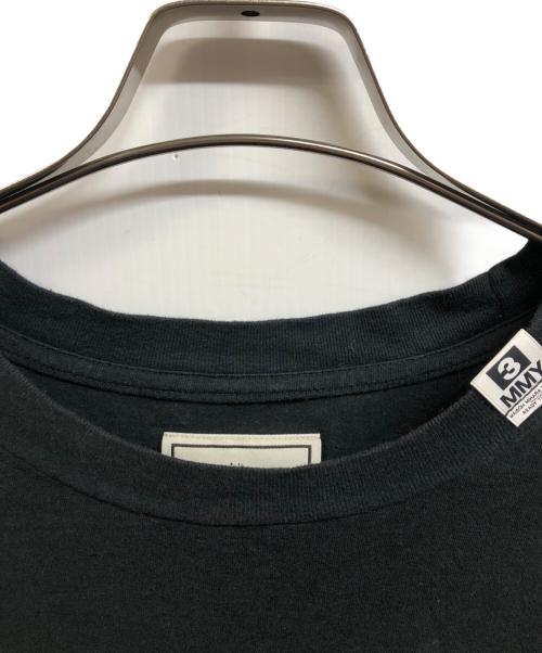 Maison MIHARA YASUHIRO（メゾン ミハラ ヤスヒロ）Maison MIHARA YASUHIRO (メゾン ミハラ ヤスヒロ) SMILY FACE PRINTED TEE ブラック サイズ:48の古着・服飾アイテム