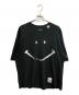 Maison MIHARA YASUHIRO（メゾン ミハラ ヤスヒロ）の古着「SMILY FACE PRINTED TEE」｜ブラック