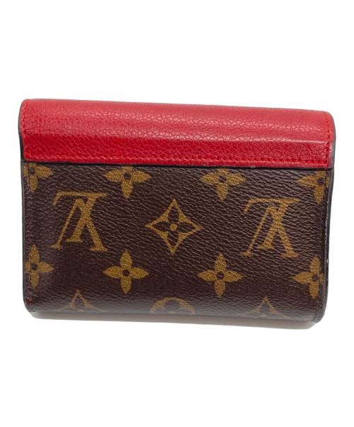 LOUIS VUITTON（ルイ ヴィトン）LOUIS VUITTON (ルイ ヴィトン) ポルトフォイユパラスコンパクト レッドの古着・服飾アイテム