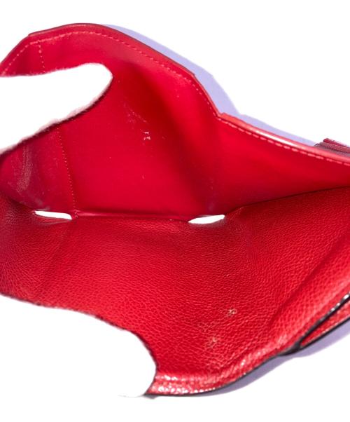 LOUIS VUITTON（ルイ ヴィトン）LOUIS VUITTON (ルイ ヴィトン) ポルトフォイユパラスコンパクト レッドの古着・服飾アイテム