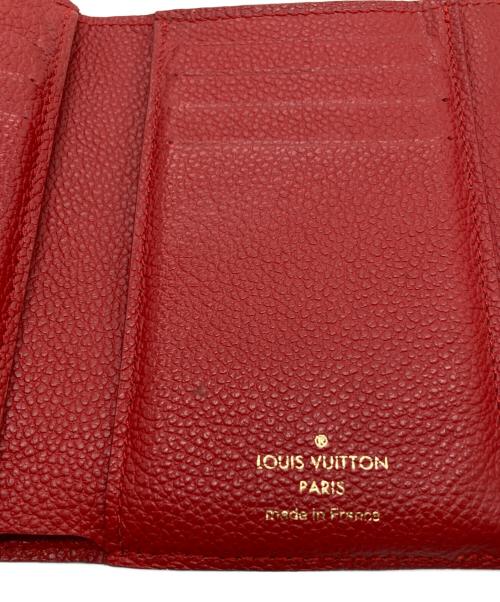 LOUIS VUITTON（ルイ ヴィトン）LOUIS VUITTON (ルイ ヴィトン) ポルトフォイユパラスコンパクト レッドの古着・服飾アイテム