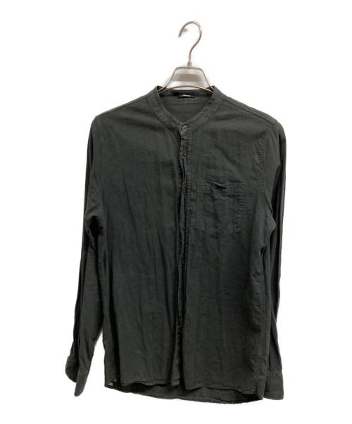 Denham（デンハム）Denham (デンハム) リネンシャツ ブラック サイズ:XSの古着・服飾アイテム