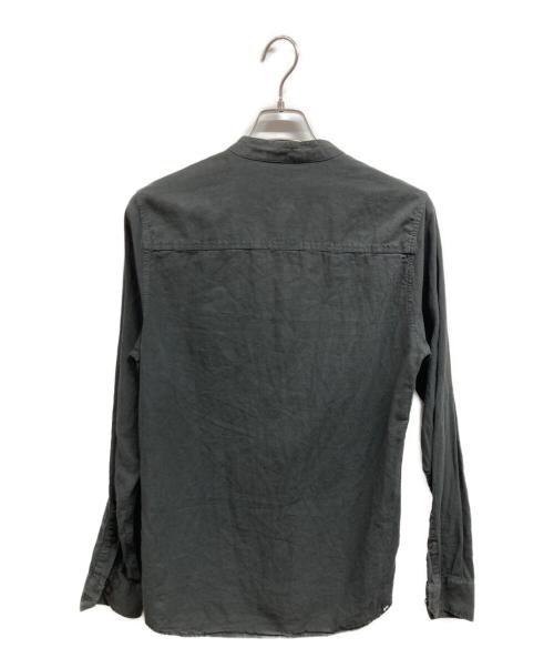 Denham（デンハム）Denham (デンハム) リネンシャツ ブラック サイズ:XSの古着・服飾アイテム