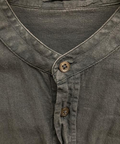Denham（デンハム）Denham (デンハム) リネンシャツ ブラック サイズ:XSの古着・服飾アイテム