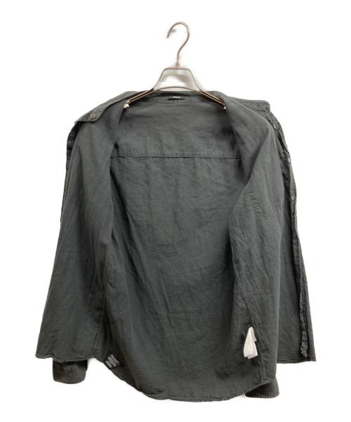 Denham（デンハム）Denham (デンハム) リネンシャツ ブラック サイズ:XSの古着・服飾アイテム