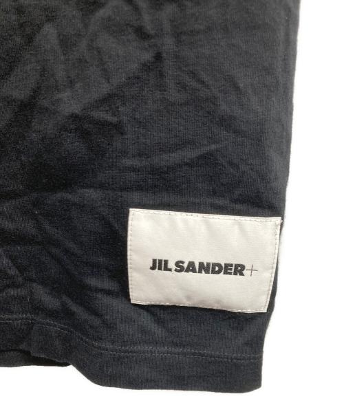 JIL SANDER+（ジルサンダープラス）JIL SANDER+ (ジルサンダープラス) クルーネックTシャツ ブラック サイズ:Sの古着・服飾アイテム