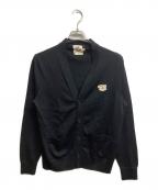 maison kitsuneメゾンキツネ）の古着「CARDIGAN CAFE KITSUNE CUP PATCH」｜ブラック