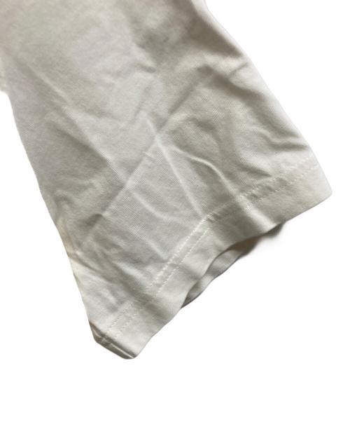 MONCLER（モンクレール）MONCLER (モンクレール) ロゴ パッチ Tシャツ ホワイト サイズ:Lの古着・服飾アイテム