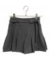 darich（ダーリッチ）の古着「セミワイドプリーツテーラードミニスカート」｜グレー