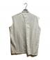 RICK OWENS (リックオウエンス) ノースリーブオーバーシャツ ホワイト サイズ:S：18000円