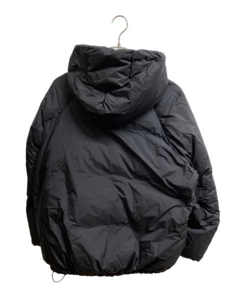 REMI RELIEF（レミレリーフ）REMI RELIEF (レミレリーフ) 超軽量ナイロンアウトドアダウンJKT フーディ ブラック サイズ:Mの古着・服飾アイテム