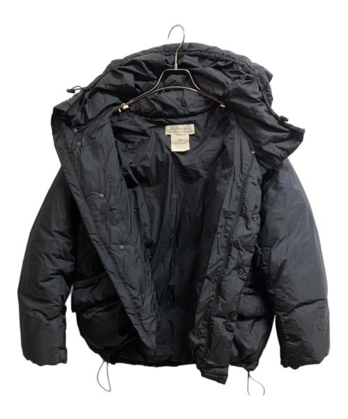 REMI RELIEF（レミレリーフ）REMI RELIEF (レミレリーフ) 超軽量ナイロンアウトドアダウンJKT フーディ ブラック サイズ:Mの古着・服飾アイテム
