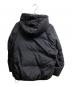 REMI RELIEF (レミレリーフ) 超軽量ナイロンアウトドアダウンJKT フーディ ブラック サイズ:M：25000円