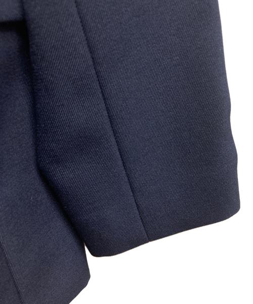 Demi-Luxe Beams（デミルクス ビームス）Demi-Luxe BEAMS (デミルクス ビームス) ドライギャバジン ６ボタン ダブルジャケッ ネイビー サイズ:34の古着・服飾アイテム