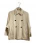 IENA（イエナ）の古着「スーパー160ダブルフェイス ショートコート」｜ベージュ