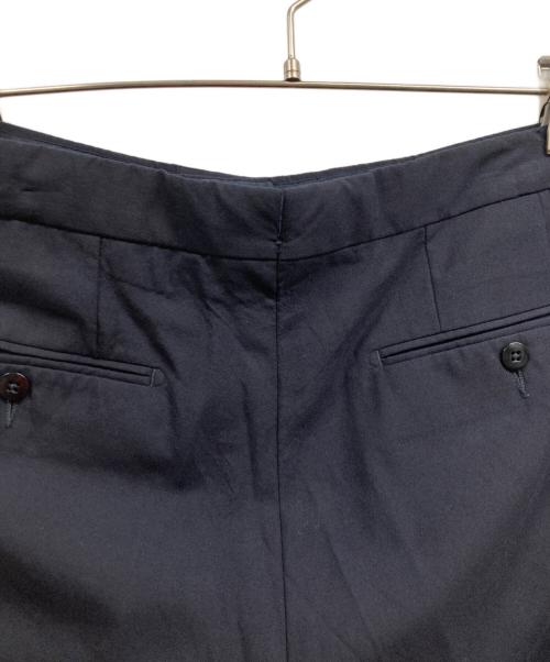 ERMENEGILDO ZEGNA（エルメネジルド・ゼニア）Ermenegildo Zegna (エルメネジルド・ゼニア) ウールスラックス ネイビー サイズ:46の古着・服飾アイテム
