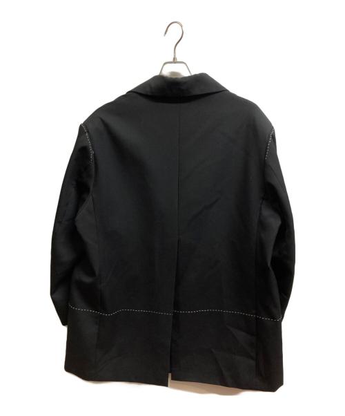 MAISON SPECIAL（メゾンスペシャル）MAISON SPECIAL (メゾンスペシャル) オーバーサイズテーラードジャケット ブラック サイズ:Freeの古着・服飾アイテム