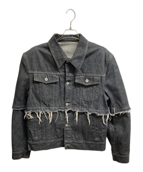 MAISON SPECIAL（メゾンスペシャル）MAISON SPECIAL (メゾンスペシャル) マルチウェイデニムジャケット グレー サイズ:Freeの古着・服飾アイテム