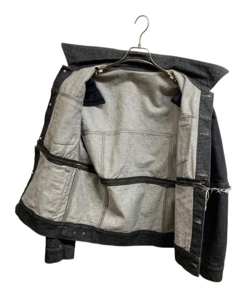 MAISON SPECIAL（メゾンスペシャル）MAISON SPECIAL (メゾンスペシャル) マルチウェイデニムジャケット グレー サイズ:Freeの古着・服飾アイテム