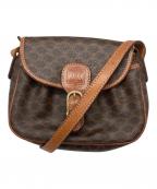 CELINEセリーヌ）の古着「マカダム柄 ショルダーバッグ」｜ブラウン