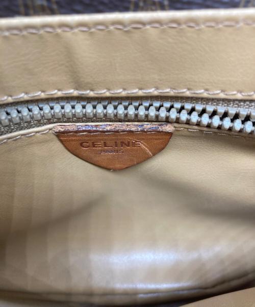 CELINE（セリーヌ）CELINE (セリーヌ) マカダム柄 ショルダーバッグ ブラウンの古着・服飾アイテム