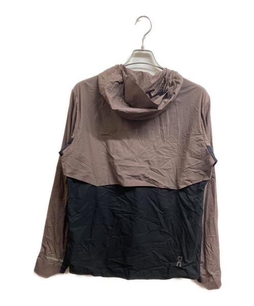 on（オン）On (オン) WEATHER JACKET パープル×ブラック サイズ:Lの古着・服飾アイテム