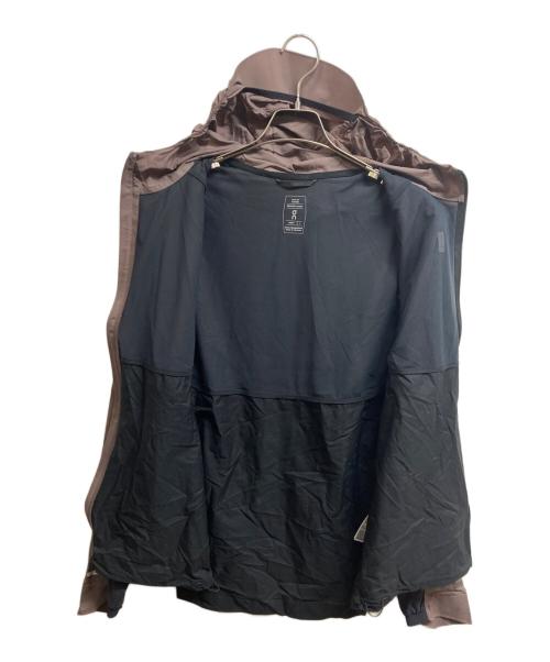 on（オン）On (オン) WEATHER JACKET パープル×ブラック サイズ:Lの古着・服飾アイテム