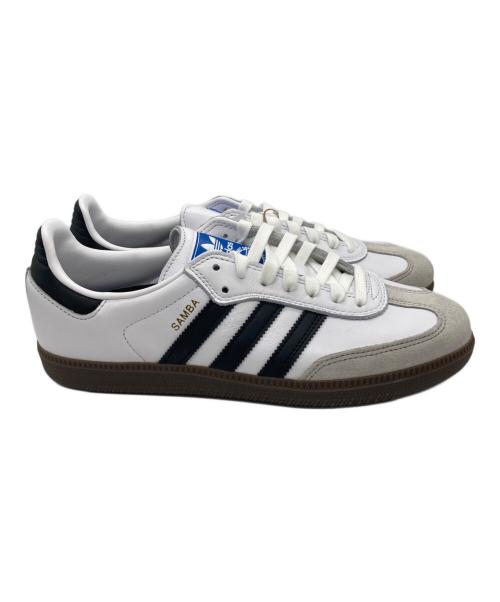 adidas（アディダス）adidas (アディダス) SAMBA ADV ホワイト サイズ:UK8　1/2 未使用品の古着・服飾アイテム